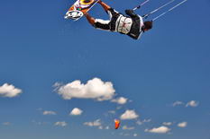 flamands roses kitesurf camargue
