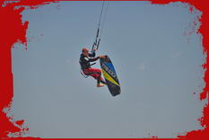 flamands roses kitesurf camargue