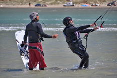 kitesurf sud de la France en Camargue